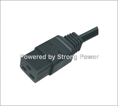 IEC 60320 Connector power cord C19 XH008A