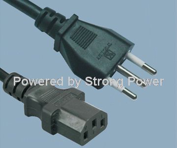 Italy IMQ Y008 to C13 power cord