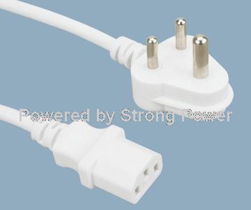 South_Africa_SABS_standards_power_cord_XNF_16_to_ST3_C13