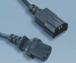 America UL power cords-ST3 IEC 60320 C13 to-SZ3 IEC 60320 C14