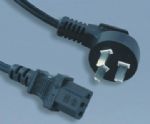 China CCC Power Cord PSB-10A to ST3 C13