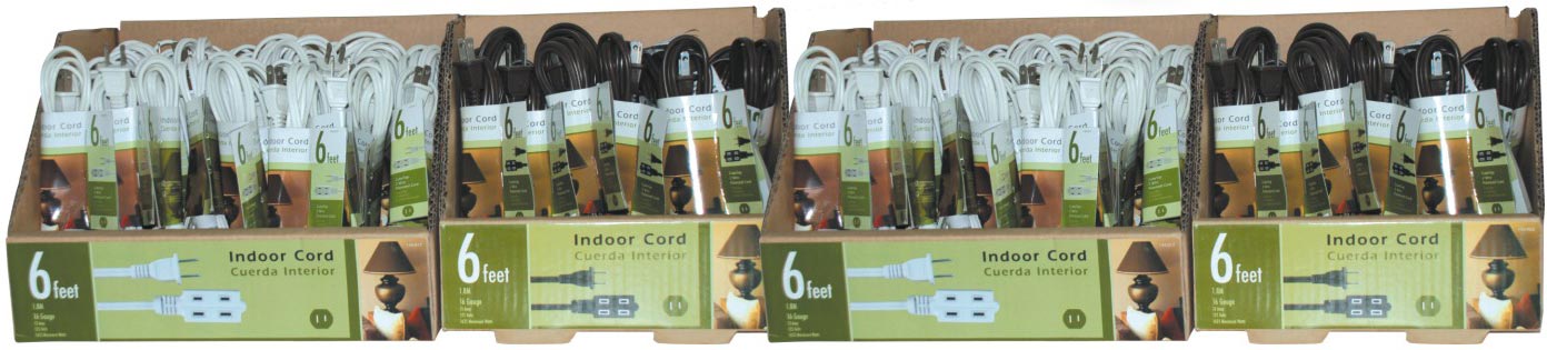 2 Conductor Indoor Extension Cord Package