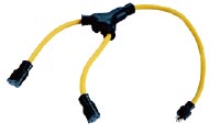 5-15 Y Shape Extension Cord