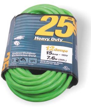 3 Outlet Extension Cord American 25FT