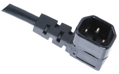 IEC 60320 C14 Power Cord Right Angle