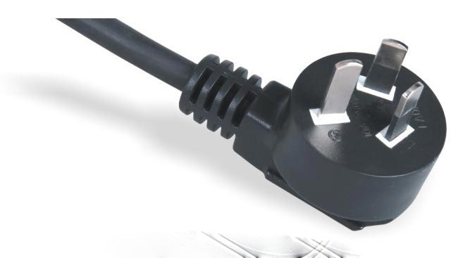 LA020G 3-conductor Non-rewirable Plug Power Supply Cord