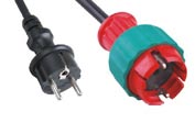 Extension Cable Denmark Rewireable Plug and Receptacle XH012-ZA