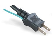 LA033C 2 pin plug with cord