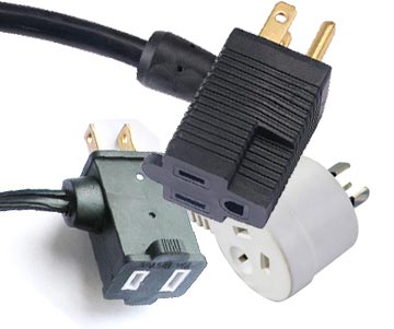 Piggyback Plug Power Cords