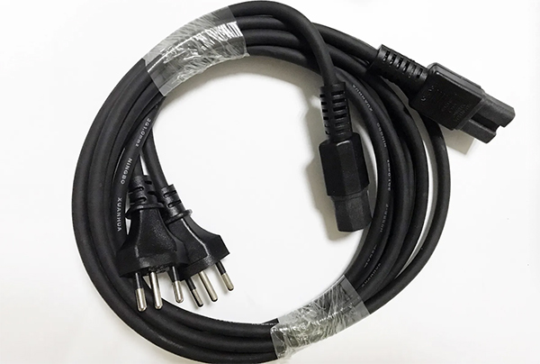Switzerland Power Cord to IEC 60320 C15 Connector