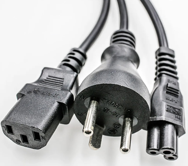Denmark power cord to IEC 60320 Connectors