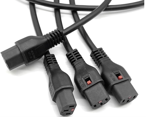 IEC 60320 C13 Locking Power Cords