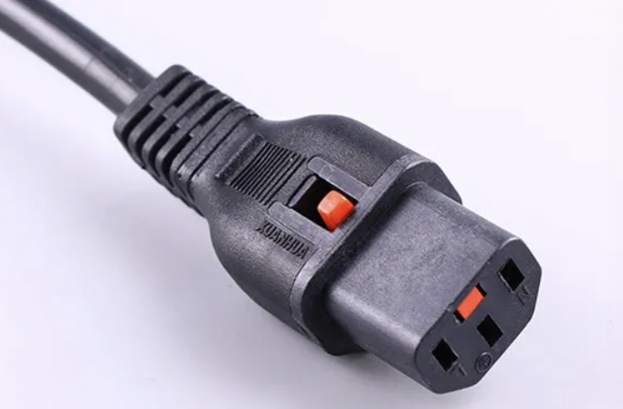 IEC 60320 C13 Power Cord Locking
