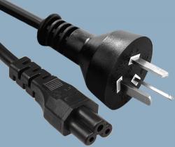 Argentina-IRAM-2073-plug-to-IEC-C5-60320-C5-Power-Cord