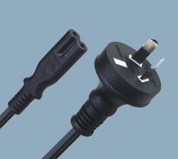 Australia-AS-NZ-3112-2-Prong-Plug-To-IEC-60320-C7-Power-Cord