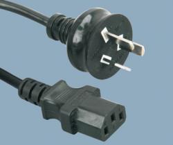 Australia-AS-NZ-3112-SAA-Plug-IEC-60320-C13-Mains-Power-Cord